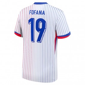 Seconda Maglia Francia Fofana 19 Euro 2024